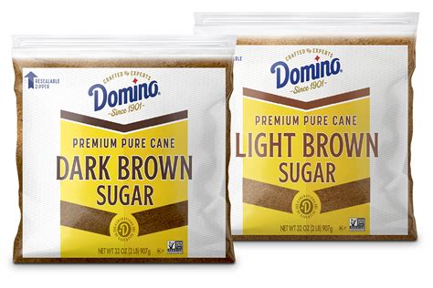 Domino Brown Sugar Zipper Bags Product Domino Brown Sugar Zipper Bags Product