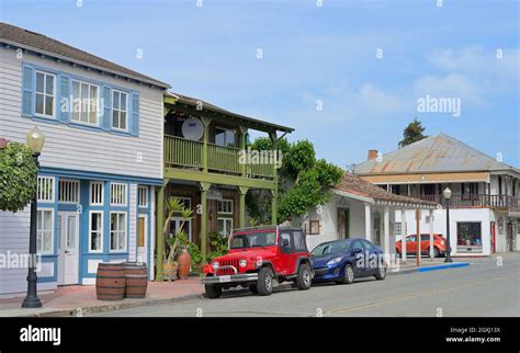 Downtown San Juan Bautista Ca Stock Photo Alamy