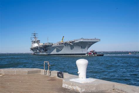 Dvids Images Ike Conducts A Pier Shift From Naval Station Norfolk