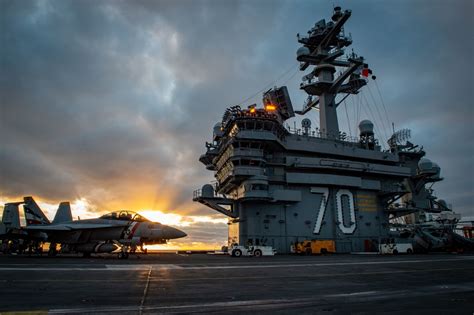 Dvids Images Uss Carl Vinson Cvn 70 Flight Deck Operations Image