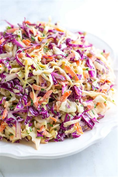 Easy Creamy Coleslaw