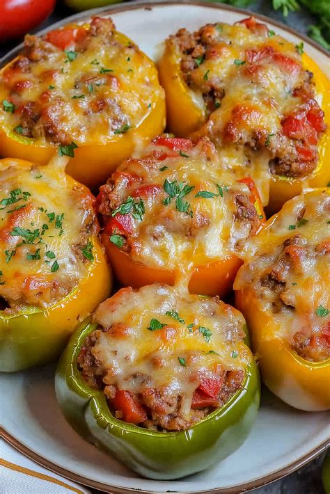 Easy Stuffed Bell Peppers Recipe
