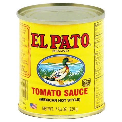 El Pato Hot Tomato Sauce Mexican Style 7 75 Oz