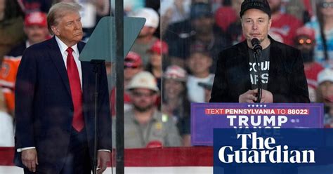 Elon Musk Gave 75M To His Pro Trump Group In Three Months Elon Musk The Guardian