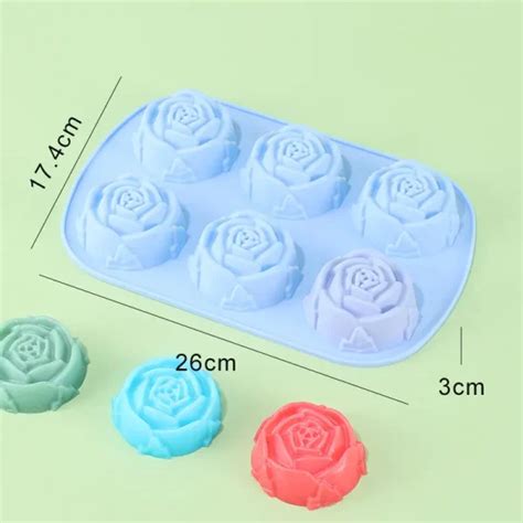 Enhance Your Culinary Creations With Rose Silicone Cake Molds Acme