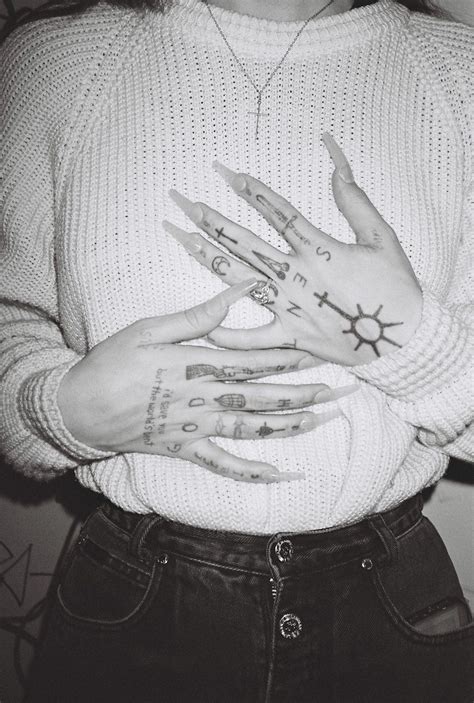Ethel Cain Hand Tattoos Tattoos With Meaning Pretty Tattoos