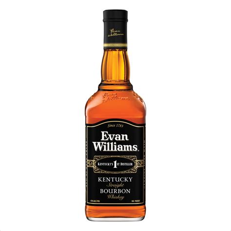 Evan Williams Black Label Bourbon 750Ml Liquor Store Online