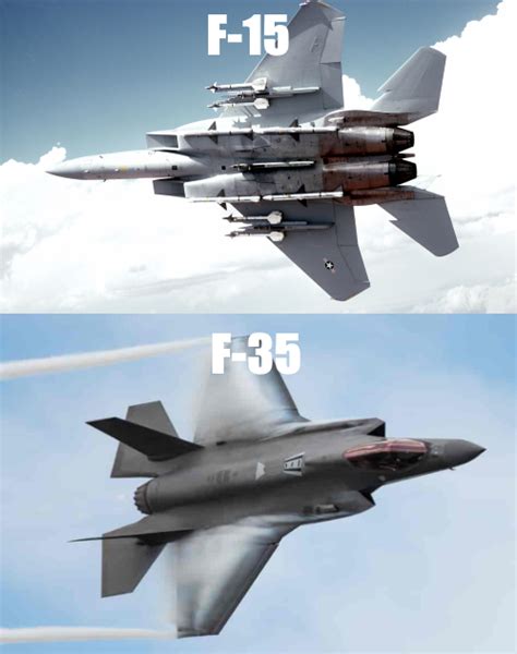 F 15 Vs F 35 8 Big Differences Between The Eagle Amp Lightning Ii