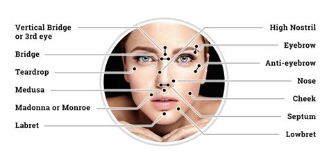Face Piercing Names