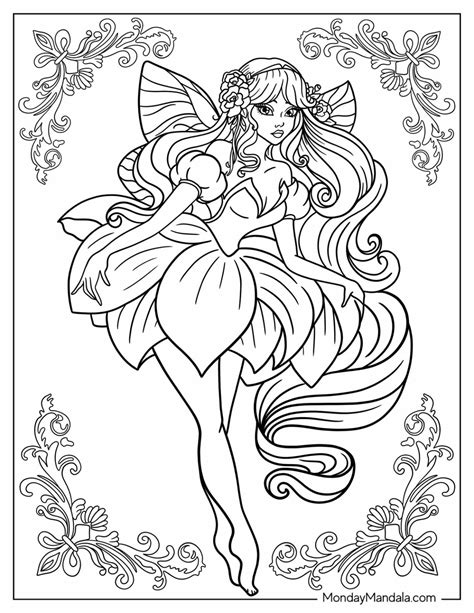 Ways To Enjoy Fairies Coloring Pages For Kids And Adults