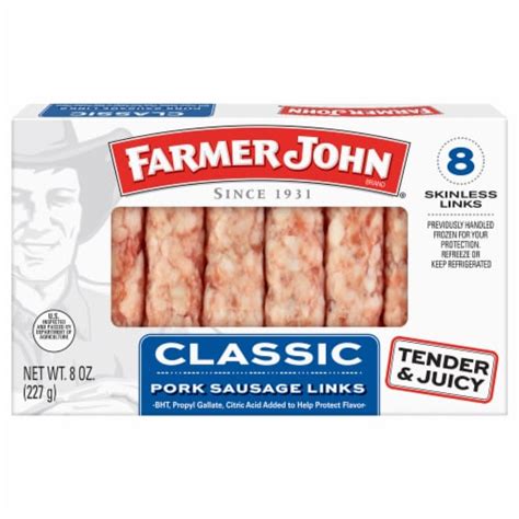 Farmer John Classic Polish Sausage Links 28 Oz Kroger