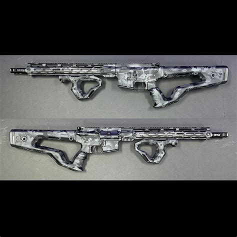 Fd15 Carbon Grey Multicam 223 Wylde 16 Barrel Hera Cqr Gen 2 Stock And Front Grip Hera Linear Comp Foley Defense
