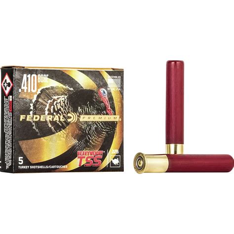 Federal Premium Heavyweight Tss 410 Bore Shotshells 5 Rounds Academy