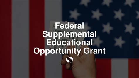Federal Sup Opportunity Grant: Unlock Success!