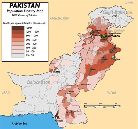 File Pakistan Population Density Png Wikimedia Commons