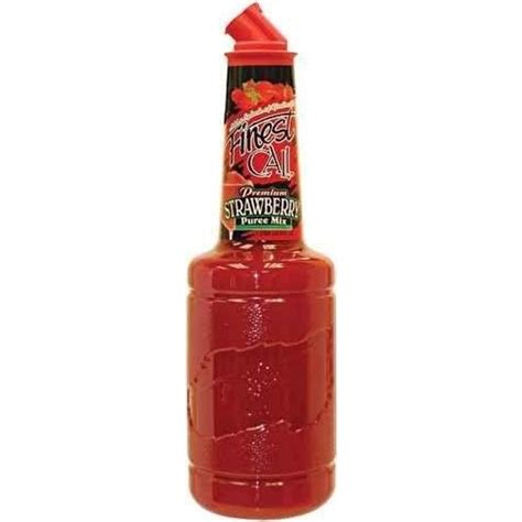 Finest Call Cocktail Mixers Strawberry Puree Us Foods Chef Amp 39 Store