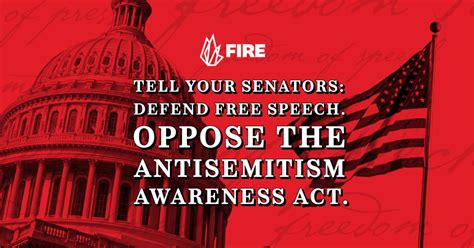 Fire Statement On Congressional Leaders Smuggling Unconstitutional Antisemitism Awareness Act Into A Must Pass Defense Bill The Foundation For Individual Rights And Expression