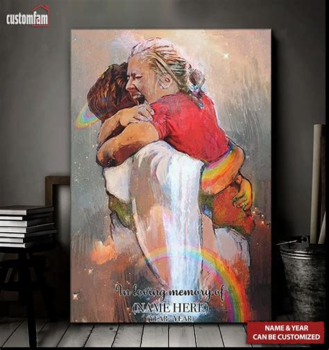 First Day In Heaven Painting Canvas Print Customfam