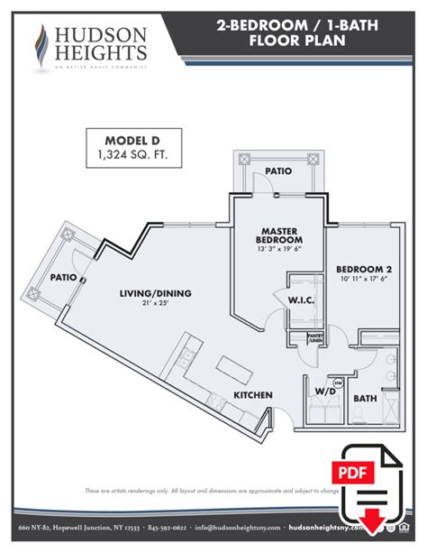 Floor Plans Hudson Heights