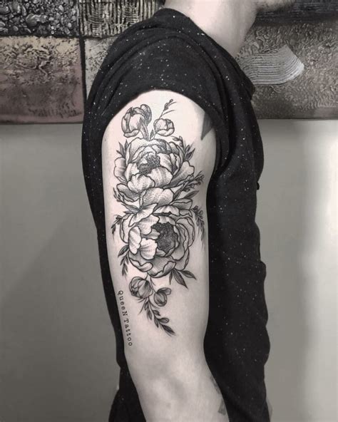 Floral Tattoo Designs For Men
