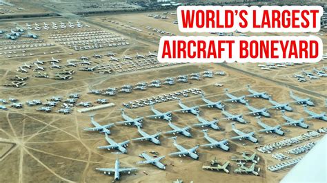 Flying Over The World S Largest Aircraft Boneyard