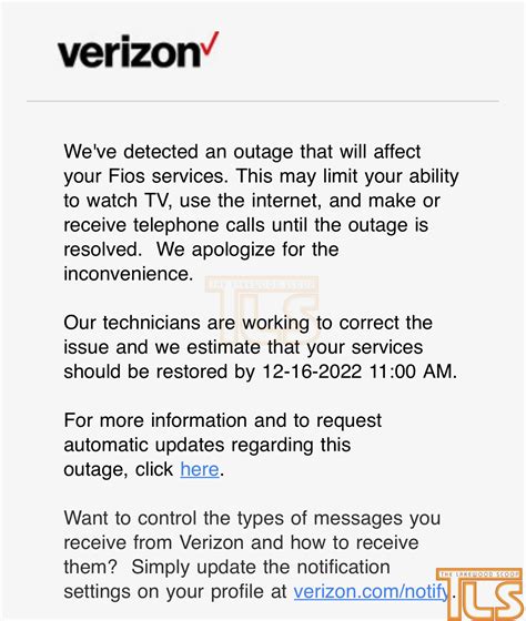 Following Wednesday S Widespread Verizon Outage We Asked The Company How Customers Would Be Notified And How They Can Claim The 20 Credit Verizon Says Impacted Customers Will Receive A Text Message With