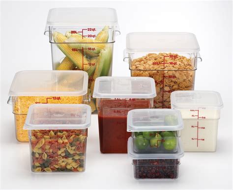 Food Storage Wars Round Vs Square Containers The Cambro Blog