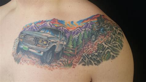 Ford Truck Tattoo Designs