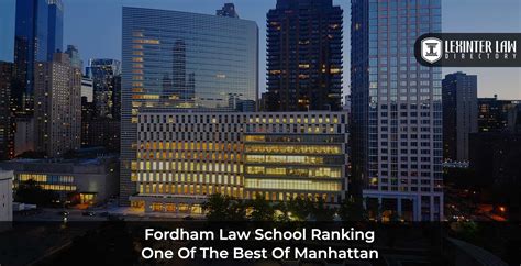 Fordham Law School Ranking Odyssey