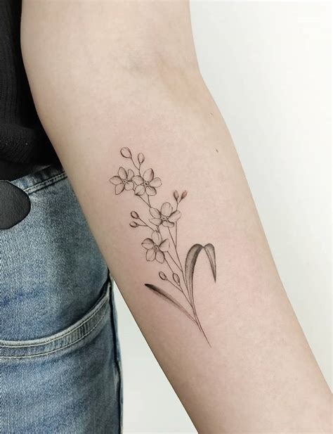 Forget Me Not Tattoos Symbolic Meanings