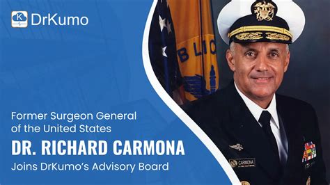 Former United States Surgeon General Dr Richard Carmona Joins