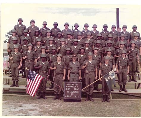 Fort Jackson Sc 1974 Fort Jackson D 10 2 3Rd Platoon The