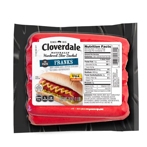 Franks Sausage Cloverdale Foods