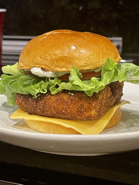 Fried Halibut Sandwich I Whipped Up R Eatsandwiches