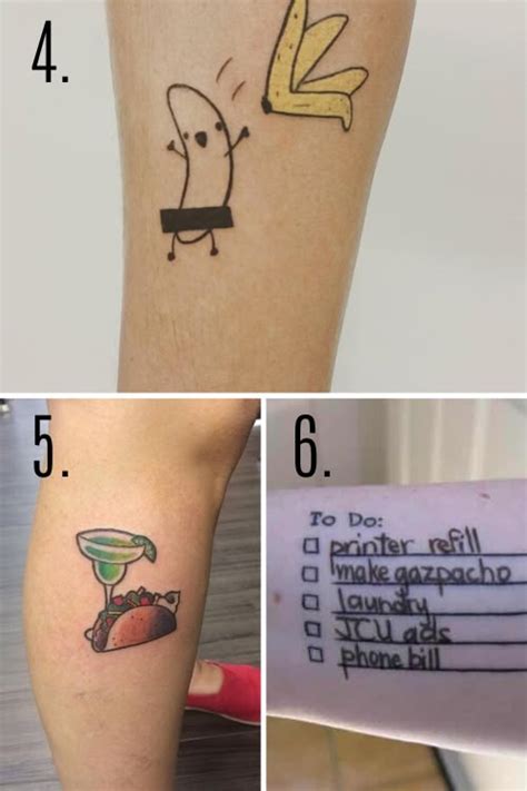 Funny Small Tattoos Cute Tiny Tattoos Funny Tattoos Sketch Tattoo