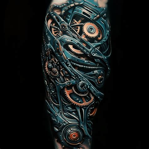 Futuristic Tattoo Designs 12 Mind Blowing Bio Mechanical Tattoos