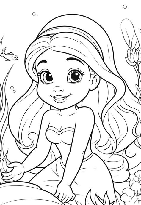 G Zel Ariel Resmi Boyama Sayfas Boyama Online