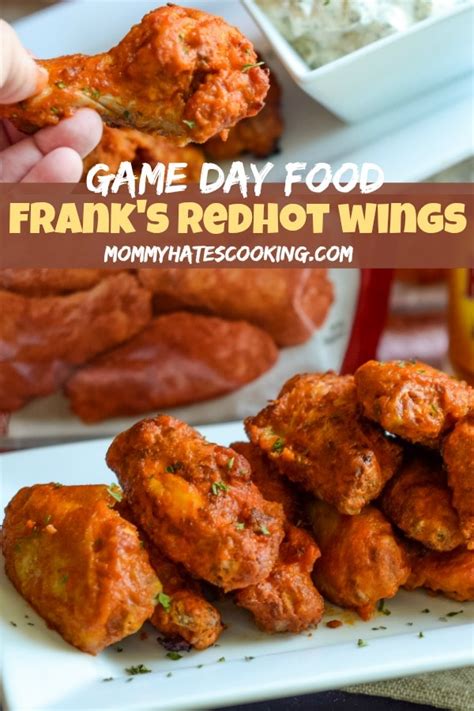 Game Day Frank S Redhot Wings Dill Dip Mommy Hates Cooking