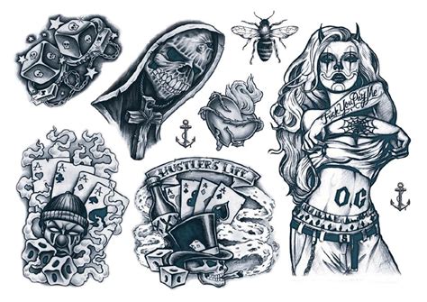 Gangsta Hood Tattoo Designs Temporary Tattoo Trends