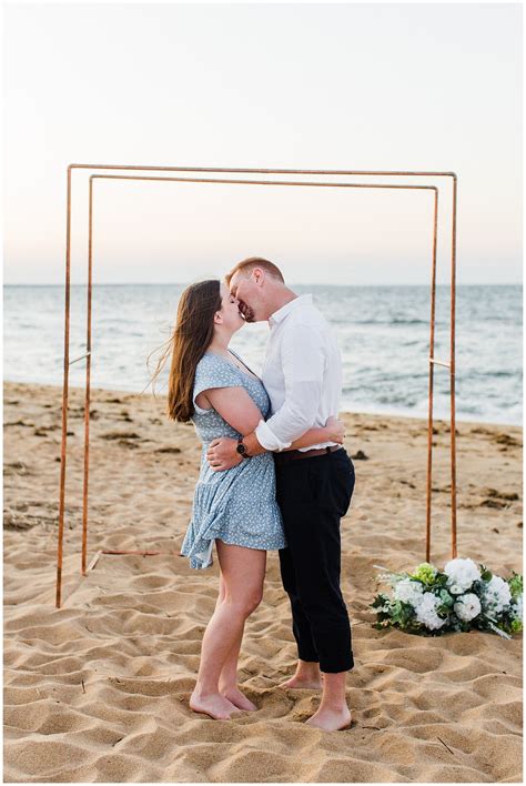 Garrett Amp Sarah A Virginia Beach Surprise Proposal At Ocean View