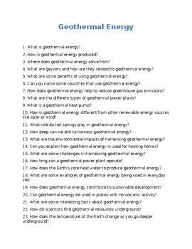 Discover Geothermal Gradient High School Questions: Uncover Earth's Hidden Heat Mystery
