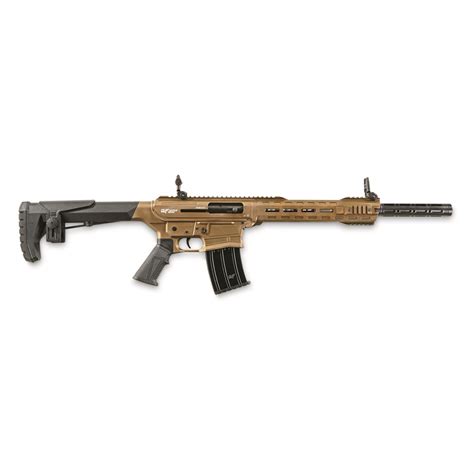 Gforce Arms Gf25 Ar12 Shotgun 12Ga 5Rd Tactical Fde Tan Amp Black New 12