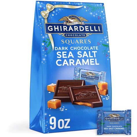 Ghirardelli Dark Chocolate Sea Salt Caramel Squares 15 9 Oz Smith S Food And Drug