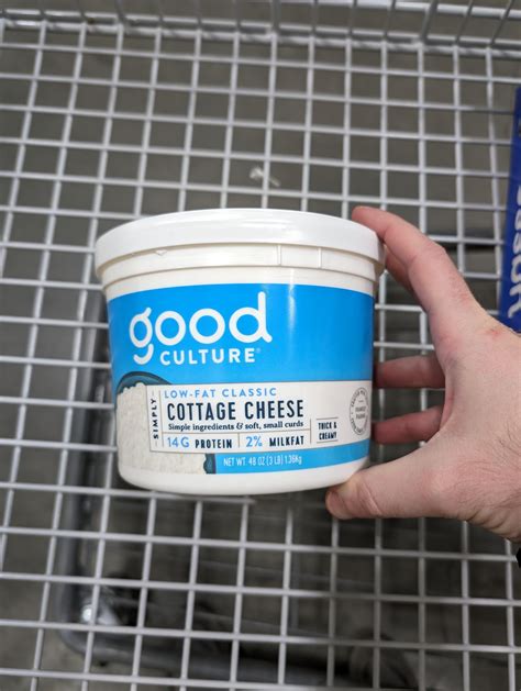 Good Culture Cottage Cheese Is Back But Now In A 48 Oz Tub R Costco