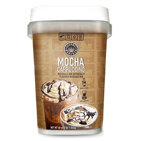Gourmet Barista Mocha Cappuccino Mix 48 Oz My Kosher Cart