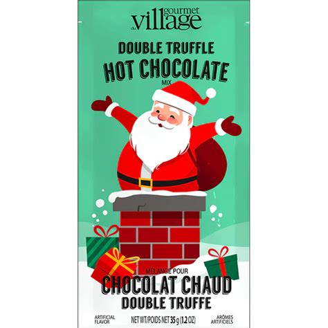 Gourmet Du Village Santa Double Truffle Hot Chocolate S T O P