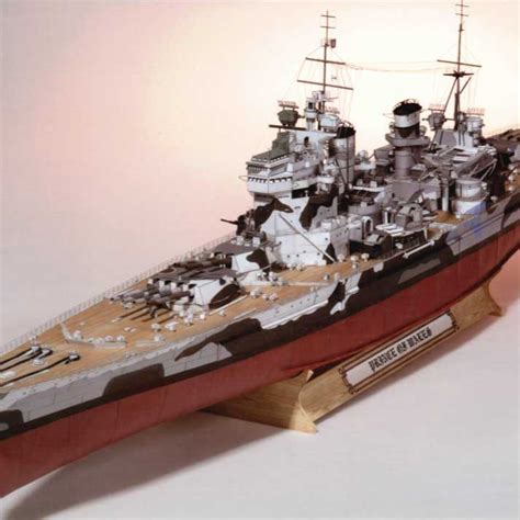 Gpm 198 Battleship Hms Prince Of Wales Papercraftplaza