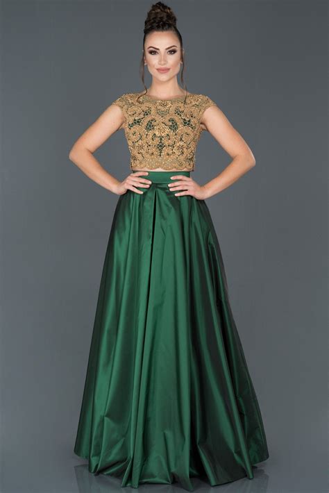 Green And Gold Dress