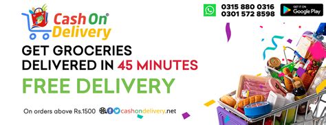 Grocery Delivery Cash