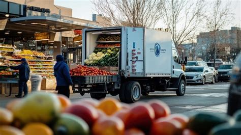 Grocery Delivery Premium Ai Generated Image